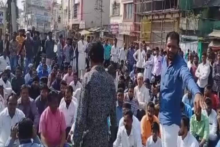 vanchit-bahujan-aghadi-maharashtra-bandh-call-huge-responce-in-hingoli