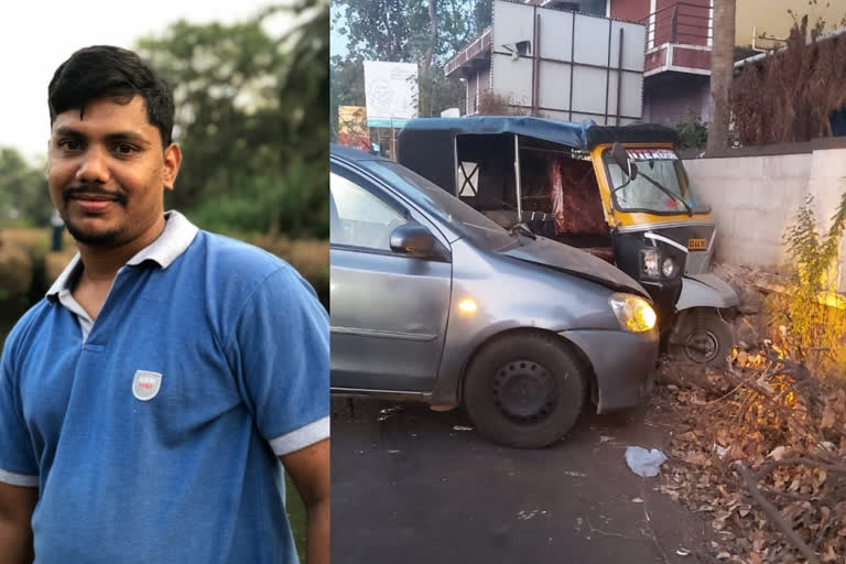 ഓട്ടോയിൽ കാറിടിച്ച് ഓട്ടോ ഡ്രൈവർ മരിച്ചു  accident  latest malappuram