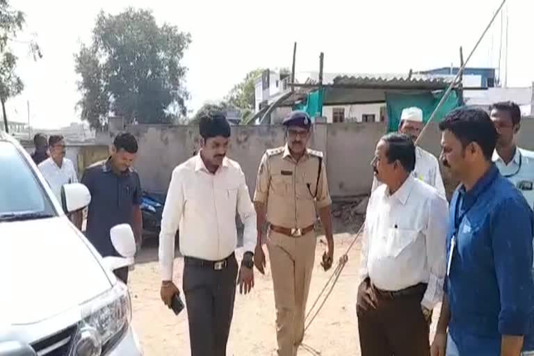 nizamabad collector narayana reddy visited counting hall in nizamabad district