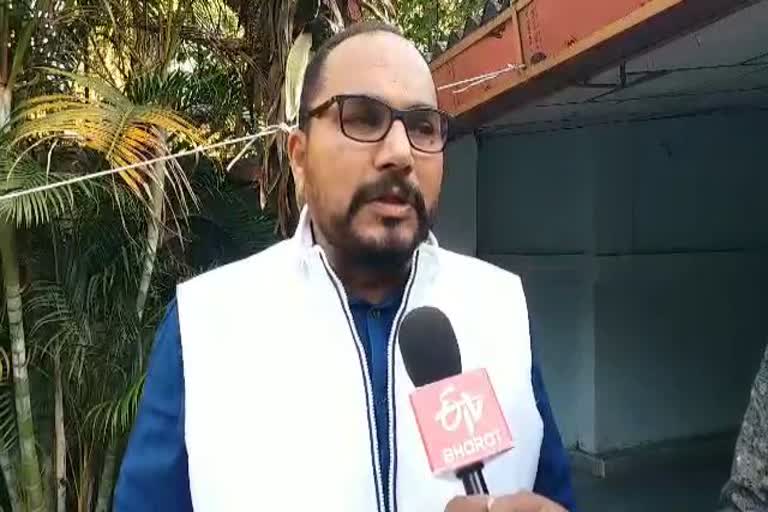 mla pradeep yadav reaction on jvm