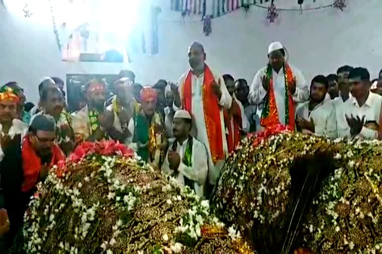 ursu celebrations at janpahad dargah in suryapet district