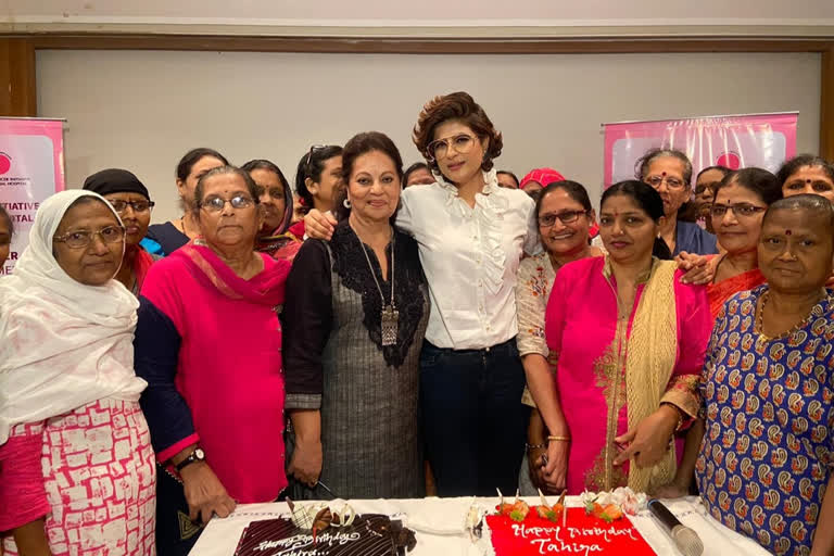 Tahira Kashyap's b'day bash with breast cancer survivors