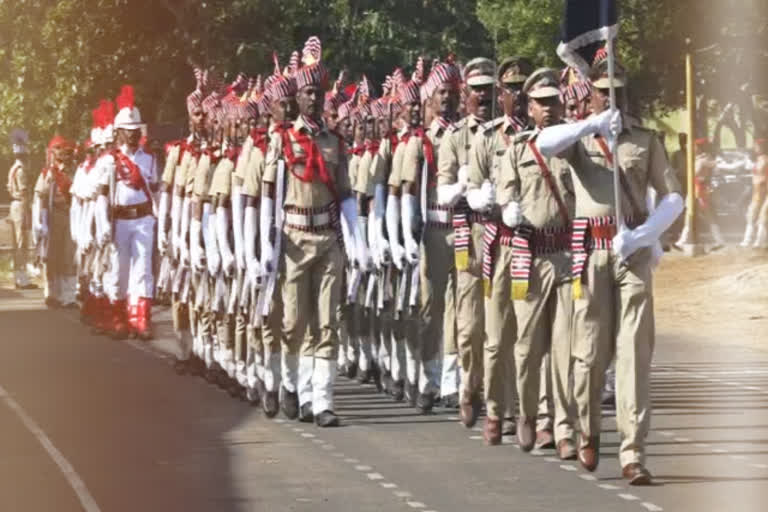 குடியரசு தின விழா ஒத்திகை நிகழ்ச்சி