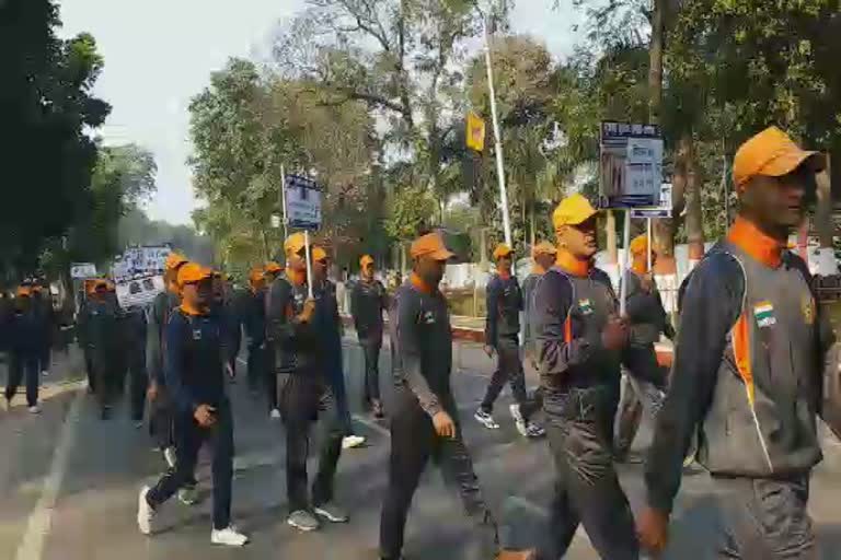 earthquake awareness rally in patna