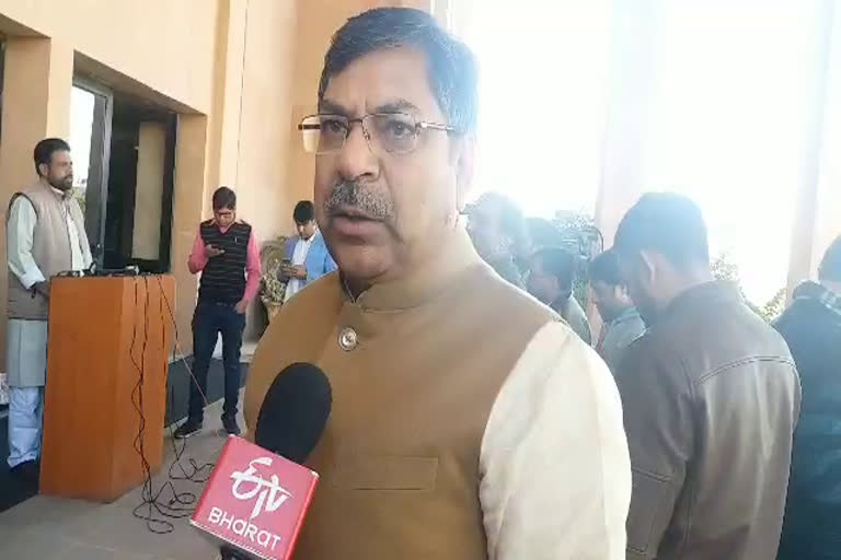 राजस्थान विधानसभा में सतीश पूनिया,  Satish punia in rajasthan assembly