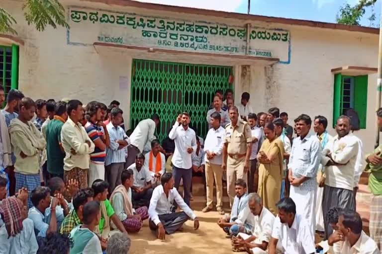 Protest by farmers