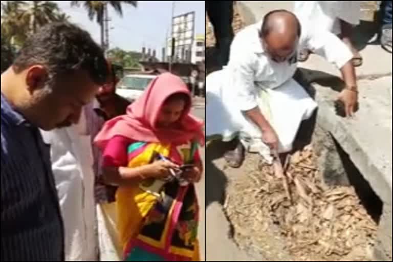 പാലക്കാട്-കോഴിക്കോട് ദേശീയപാത  അഴിമതി ആരോപണം  നാട്ടൊരുമ വിവരാവകാശ പ്രവർത്തകർ  palakkad kozhikode national highway  malappuram news