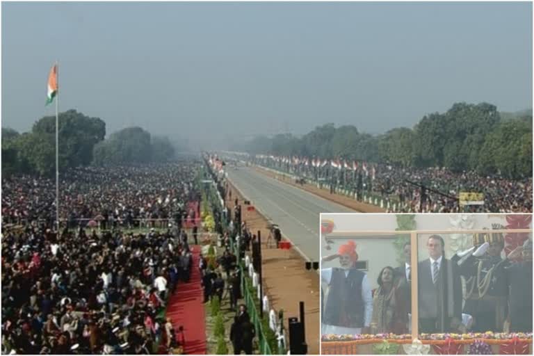 FLAG HOISTING PROGRAM IN DELHI'SRAJPATH