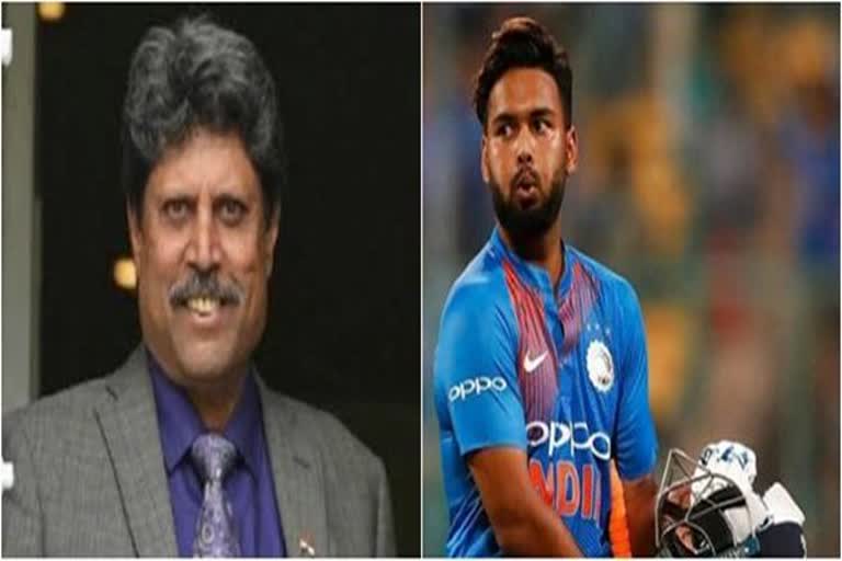 Rishabh Pant, Kapil Dev