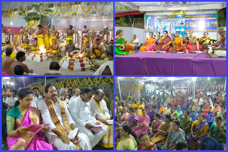 maha kumbabishekam at bapatla sri kshera bhavanarayana swamy temple