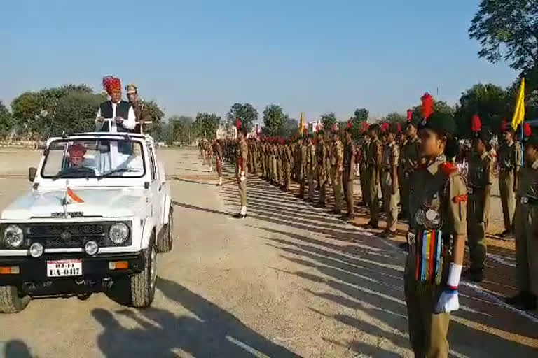 Republic Day in churu, चूरू में गणतंत्र दिवस समारोह