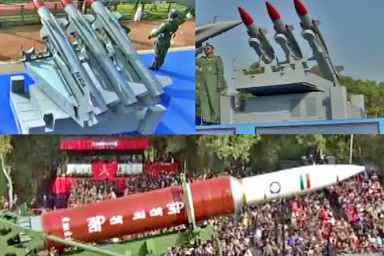 DRDO displays asat weapon system at rajpath parade