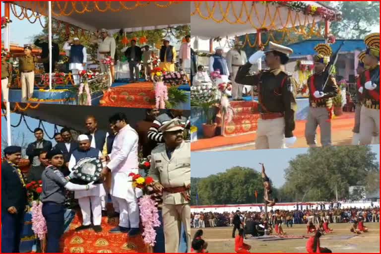 Govind Singh hoisted the flag