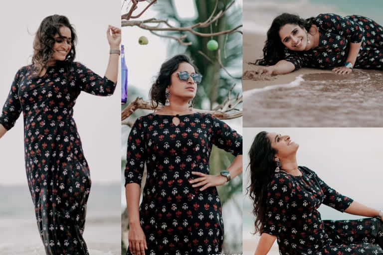 actress surabhi lakshmi latest photoshoot  സ്റ്റൈലിഷായി കടല്‍തീരത്ത് നിന്നൊരു ഫോട്ടോഷൂട്ട്; തകര്‍ത്തെന്ന് സുരഭിയോട് ആരാധകര്‍  സുരഭി ലക്ഷ്മി ഫോട്ടോഷൂട്ട്  സുരഭി ലക്ഷ്മി  surabhi lakshmi latest photos  surabhi lakshmi latest photo  actress surabhi lakshmi