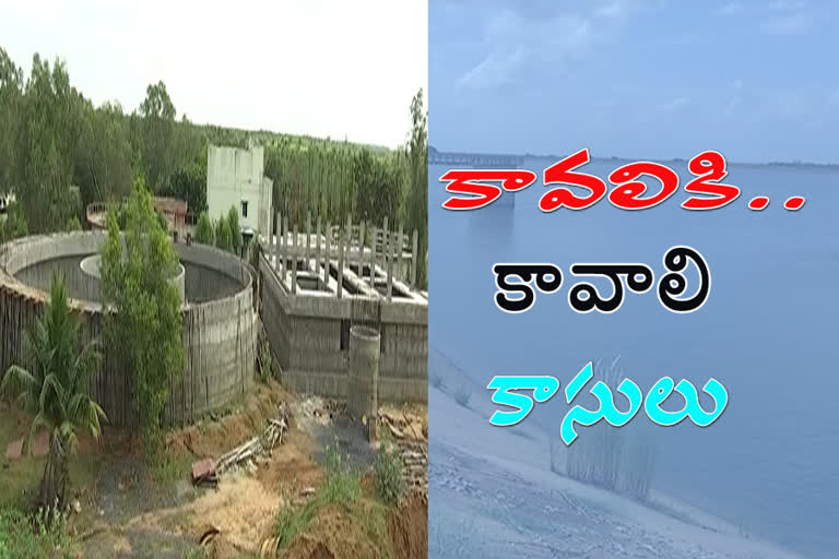 amruta-water-scheme-works-delay-in-kavali