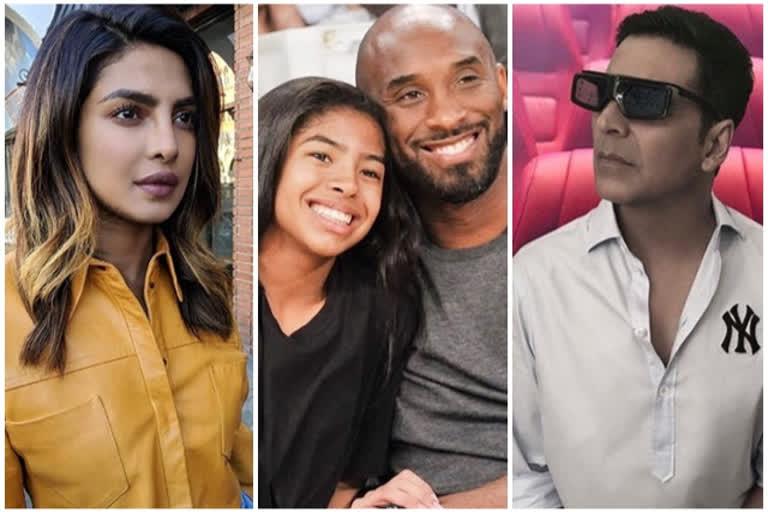 Kobe's 13-year-old daughter Gianna death in Helicopter Crash, Priyanka Chopra mourn on Kobe's Death, Akshay Kumar mourn on Kobe's Death