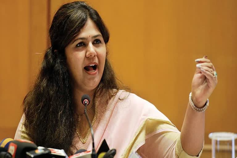 pankaja munde agitates in aurangabad