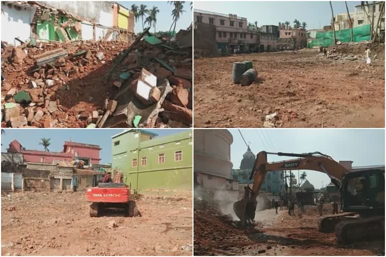 eviction continue in puri