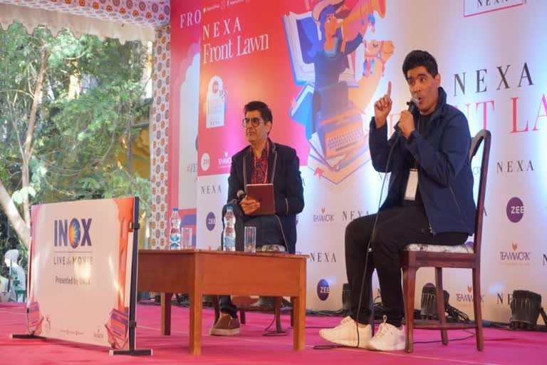 Fashion Designer Manish Malhotra, जयपुर लिटरेचर फेस्टिवल न्यूज