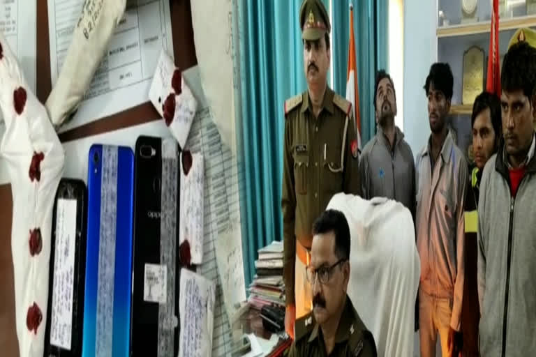 surajpur police in greater noida arrested four miscreants