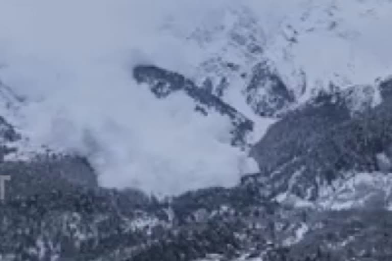 avalanche in kinnaur