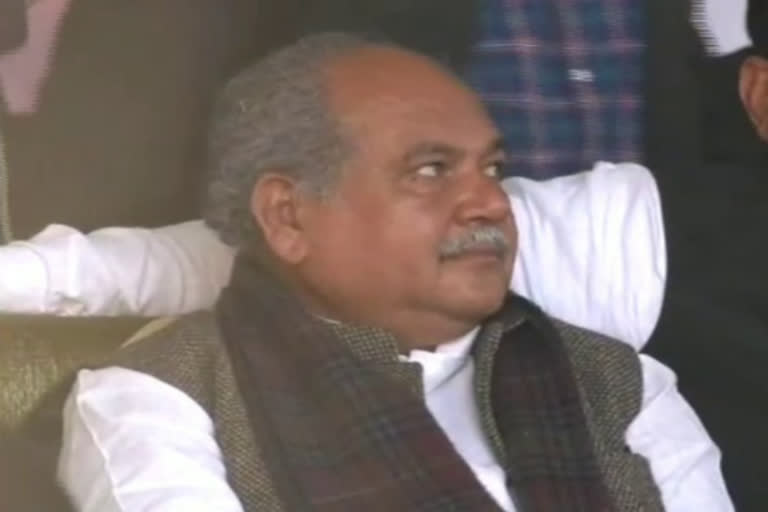 Union Minister Narendra Singh Tomar