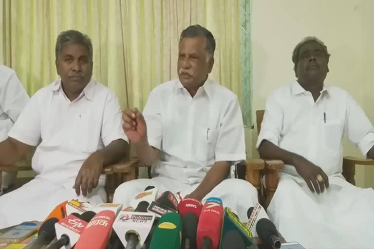 இந்திய கம்யூனிஸ்ட் கட்சி முத்தரசன்  குடியுரிமை திருத்தச் சட்டம்  ஓ எஸ் மணியன்  நாகை மாவட்டச் செய்திகள்  cpi mutharasan comment  os maniyan speech about caa