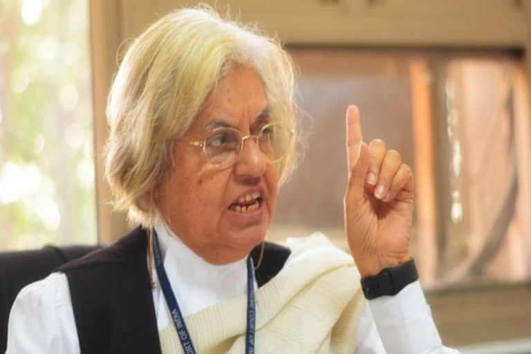 senior advocate Indira Jaising