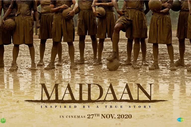 Teaser poster of Maidaan