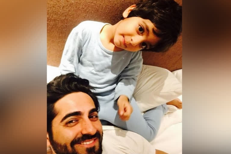 ayushmann khurrana, ayushmann khurrana son reaction on gay character, subh mangal jyada savdhaan