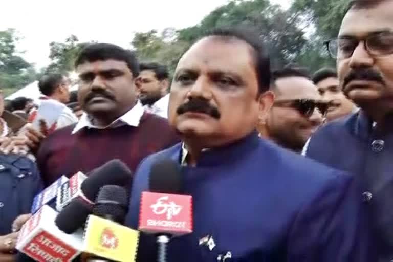 Newly appointed minister Mithilesh Thakur targets BJP in ranchi