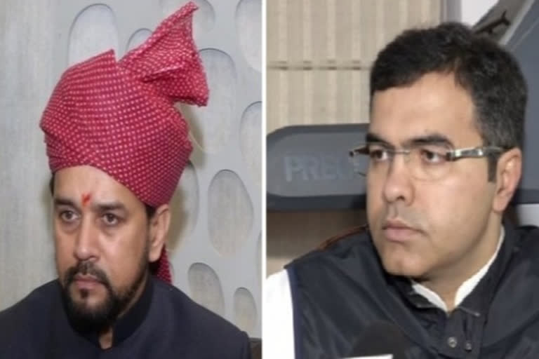 EC orders removal of Anurag Thakur & Parvesh Verma from star campaigners' list