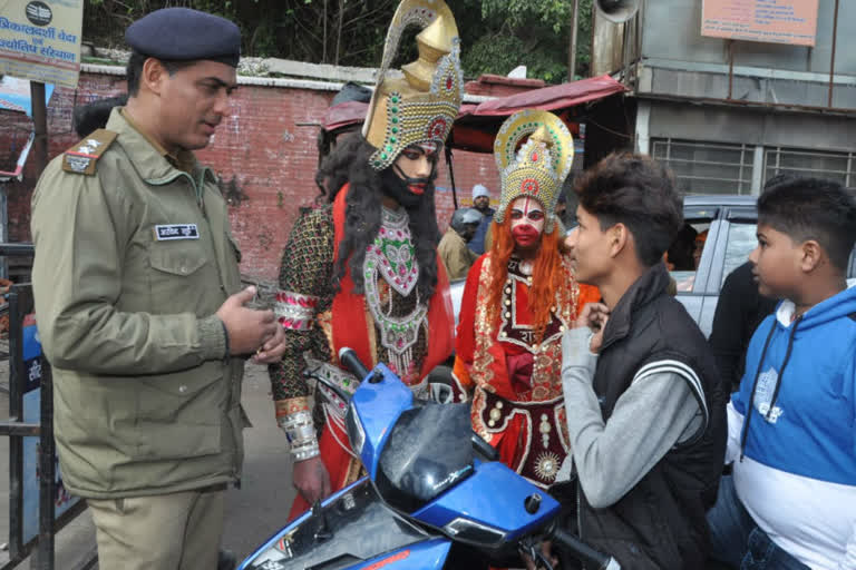 aware of traffic rules in haridwar