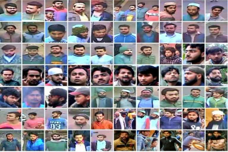 Delhi Police has released photos of 70 people involved in violence during caa at jamia univ