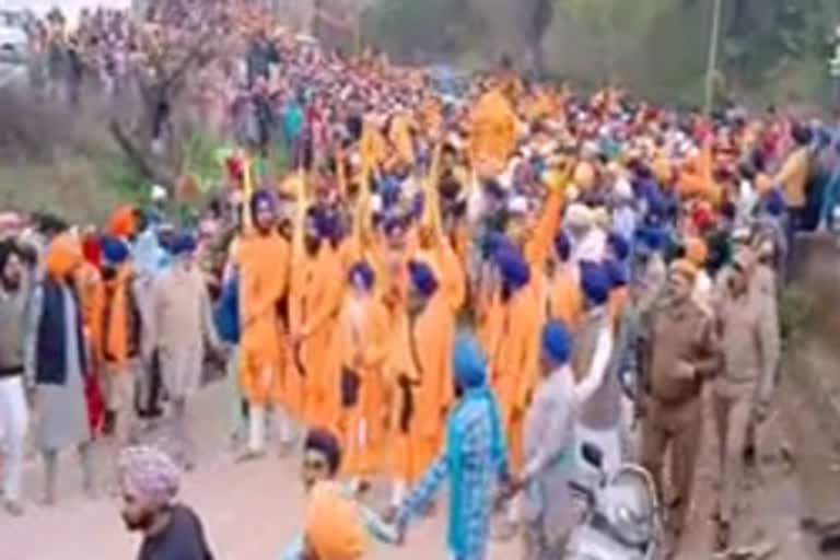 marrage anniversary celebrated of shri guru govind singh in bilaspur