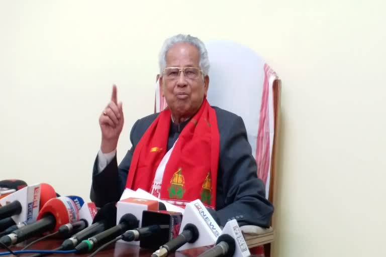 EX CM Tarun Gogoi Pressmeet