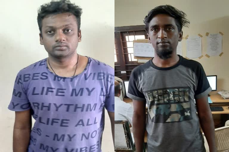 cannabis supply to college students, two arrested in cannabis case coimbatore, கல்லூரி மாணவர்களுக்கு போதைப் பொருட்கள் விற்பனை, கஞ்சா விற்பனை இருவர் கைது