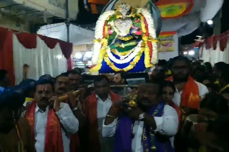 sri venkateswara vahana seva in karimnagar