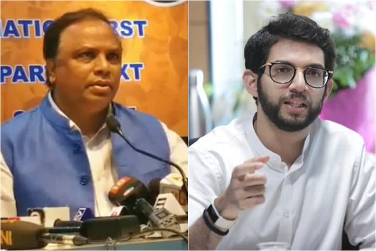 Ashish Shelar And Aaditya Thackeray