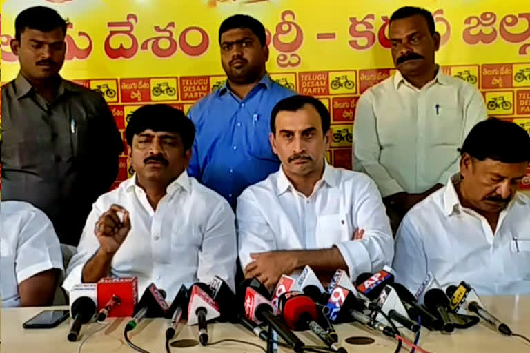 kadapa tdp leaders on viveka case