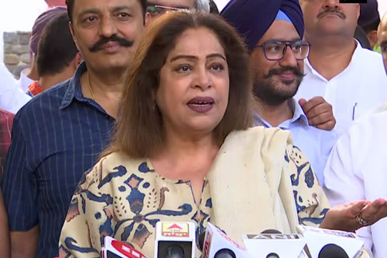 MP Kirron Kher seeks exemption to put flag on her vehicle, despite HC order