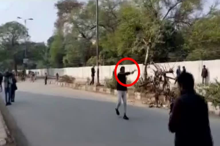 Firing during protest by students in Jamia, accused in police custody