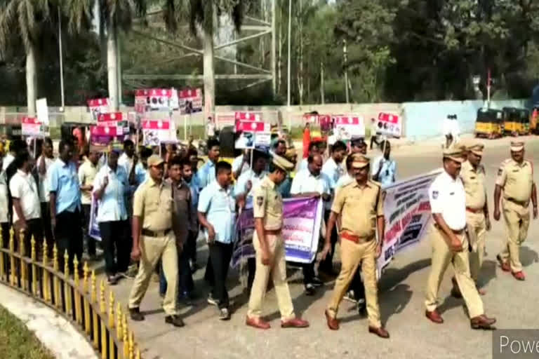 TRAFFIC AWARENESS RALLY AT SANGAREDDY