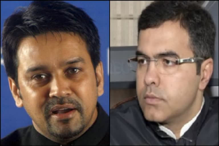 Anurag Thakur and Parvesh Verma