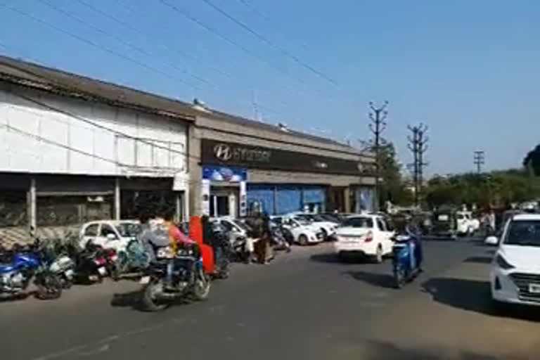 EOW and RTO raid at CI motors car showroom