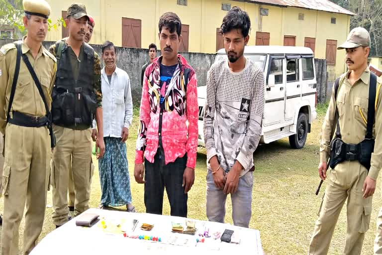 two people arrest with drugs at Chirang Bijni