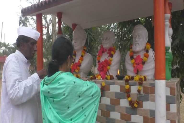 gandhi death anniversery celebreate in jajpur