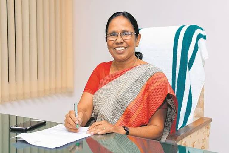 Kerala Health Minister KK Shailaja