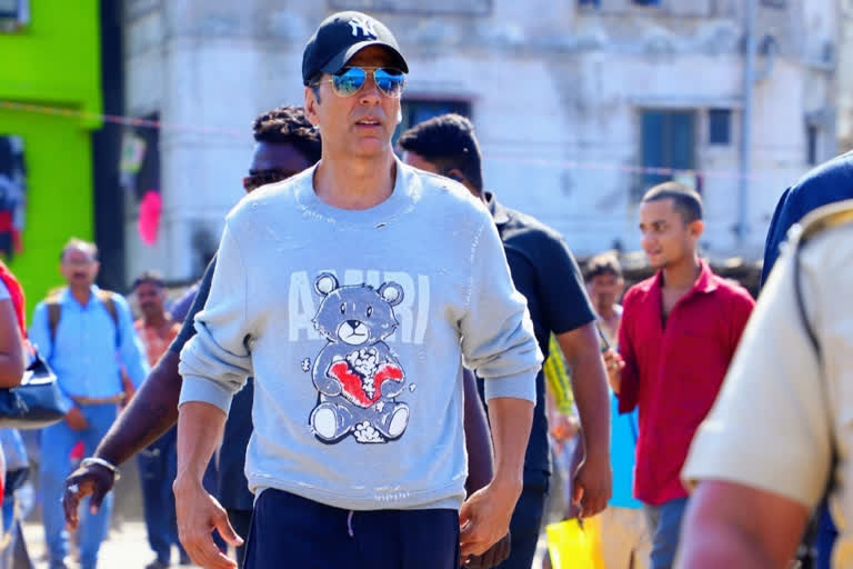 Akshay shoots for Man vs Wild