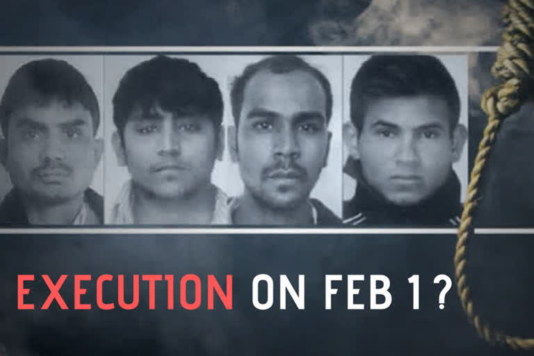 Nirbhaya Case update Tihar jail authorities says they're ready to hang all convicts except for vinay sharma